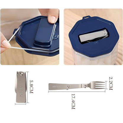 Olive & Pickle Plastic Jar Strainer with Spoon