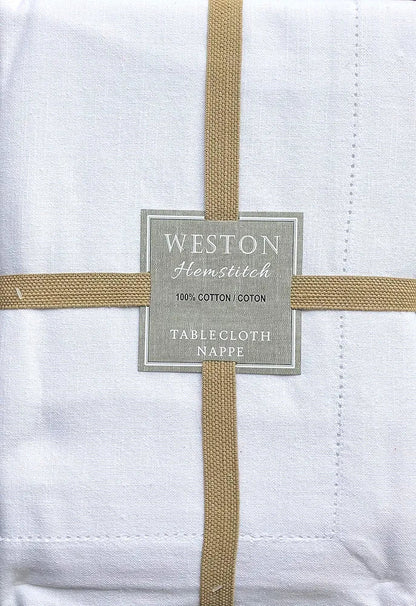 Tablecloth by Weston Hemstitch - 152x300 cm