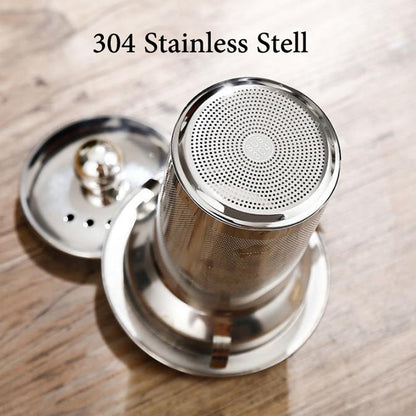 Transparent Glass Teapot with Stainless Steel Infuser