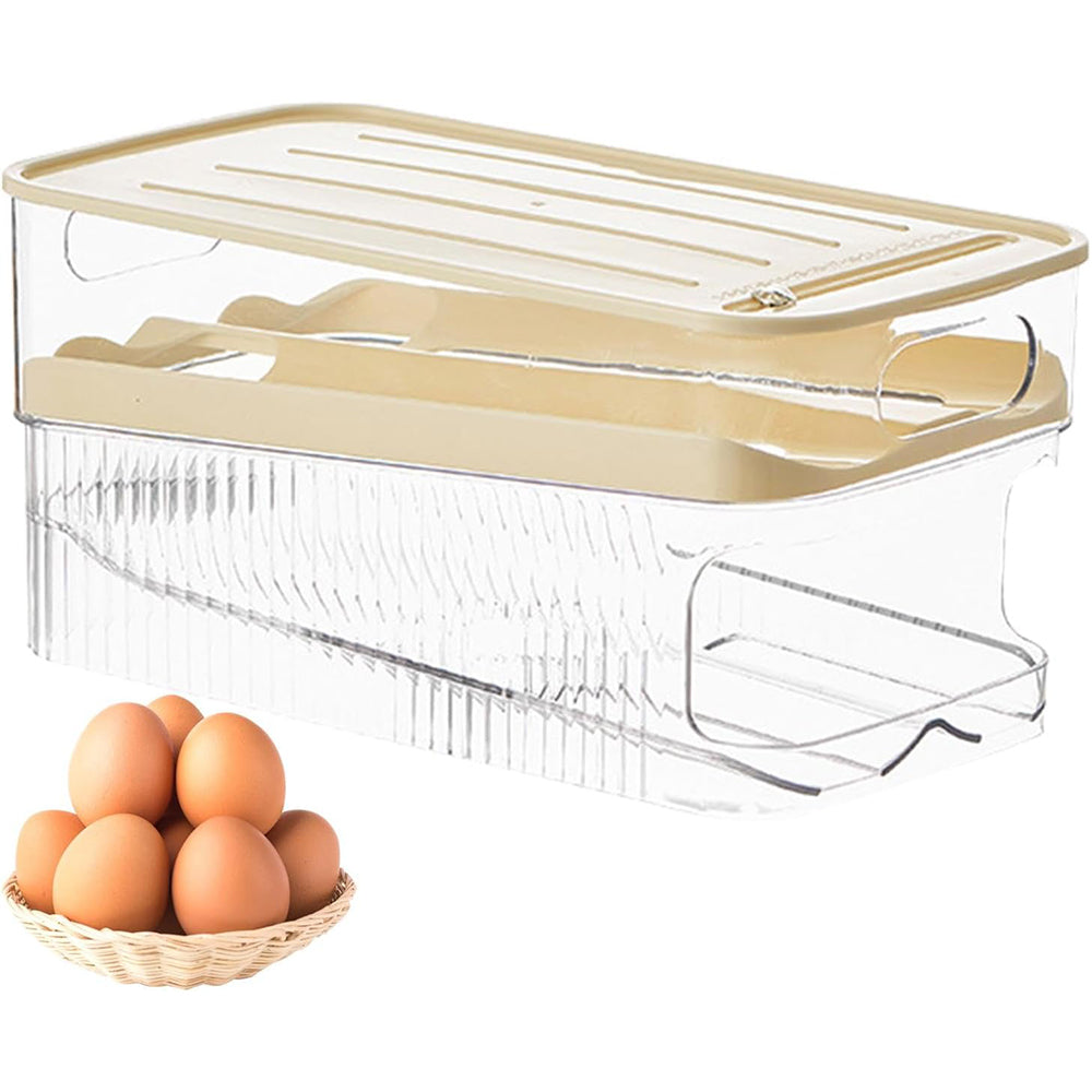 Automatic Rolling Egg Storage Dispenser ( Double Row )