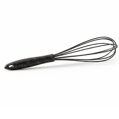Premium Silicone Whisk Black Granite 32cm