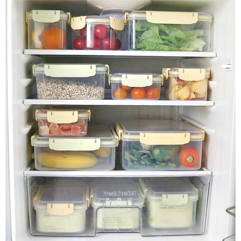 Microwave plastic Food Storage With Smart Lock Lids 3350ml
