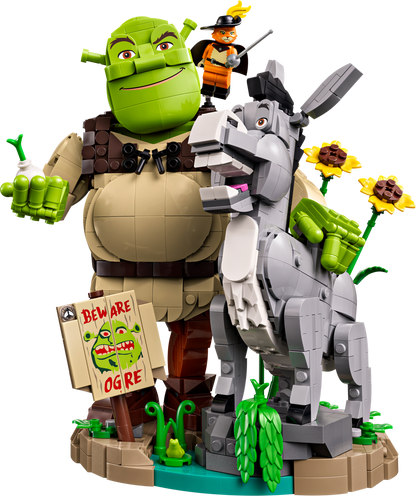 Shrek, Donkey & Puss in Boots