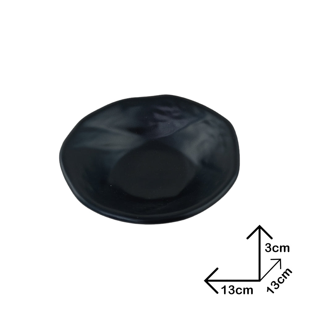 Dip Black Melamine Dinnerware