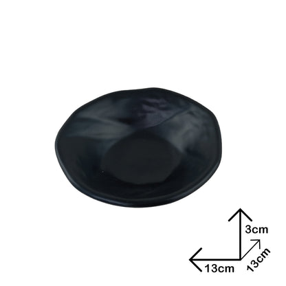 Dip Black Melamine Dinnerware