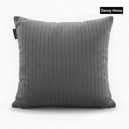 Danny Home Danny Home Velvet Fabric Cushion – Dark Grey 45x45cm