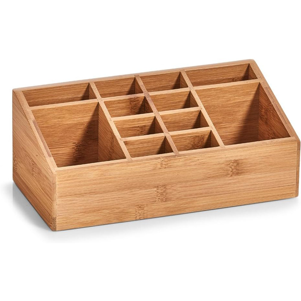 Danny Home Bamboo 12 Compartments Cosmetic Organizer 25cm