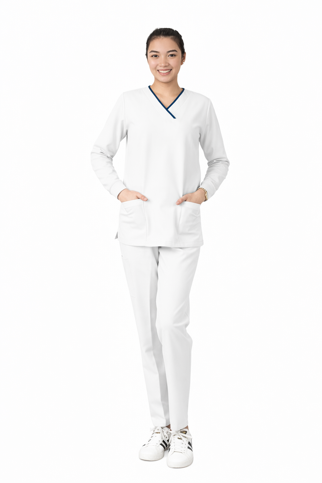 Housekeep Uniform 100% cotton Long  Sleeve