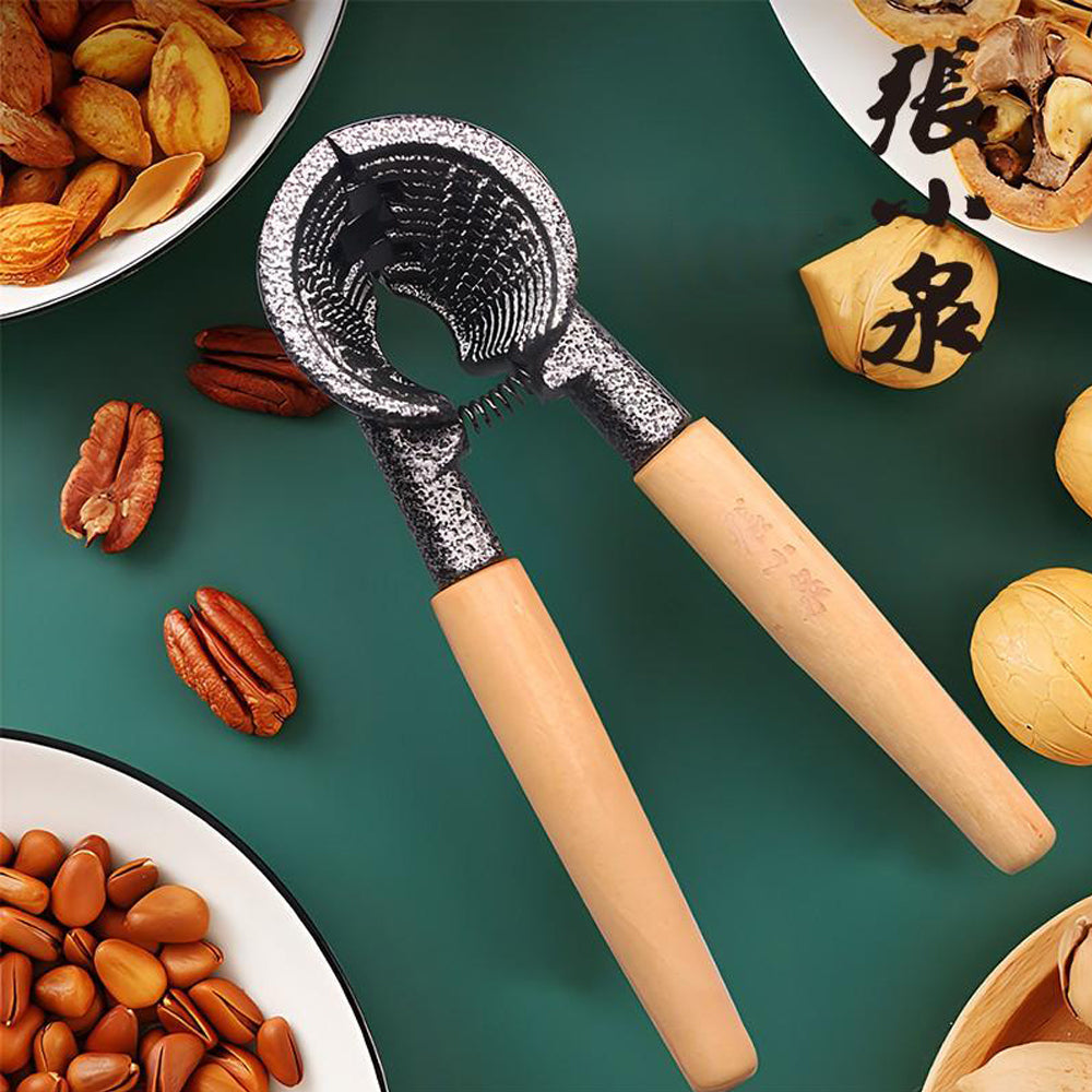 Walnut Cracker Zinc Die-Cast Champagne