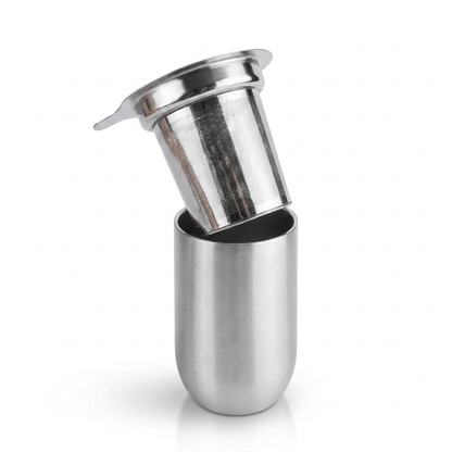 Reeko Design Double-Walled Stainless Mug with Filter 0.9 L