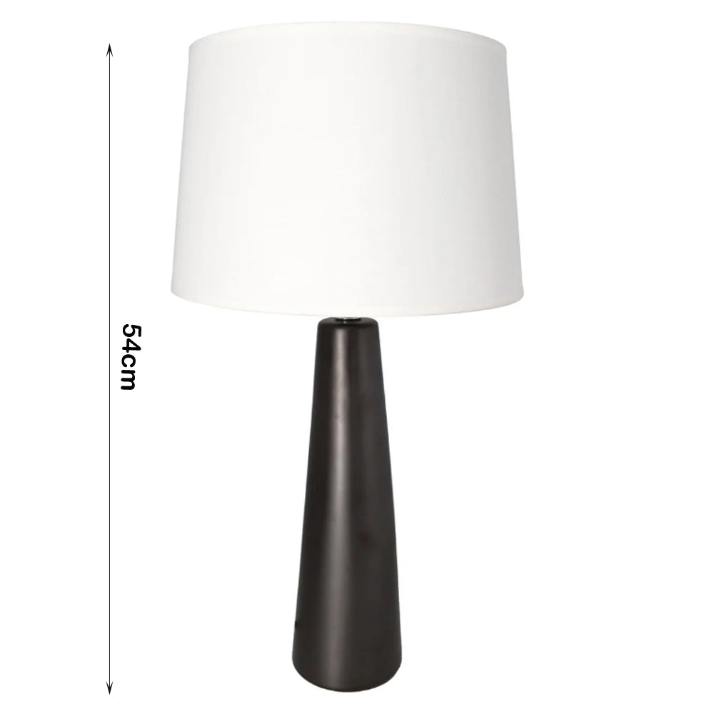 Danny Home White Table Lamp 54cm