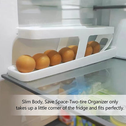 2 Tier Rolling Egg Dispenser