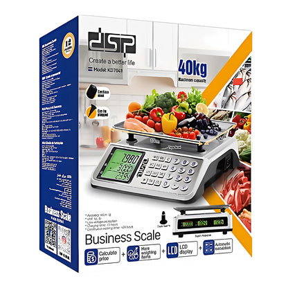DSP KD7041, Kitchen Business Weighing Scale 40KG