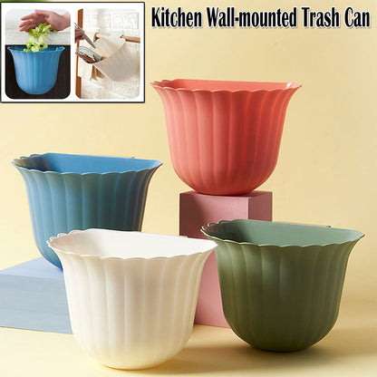 Garbage Bin Flower Shape Hanging Trash Can