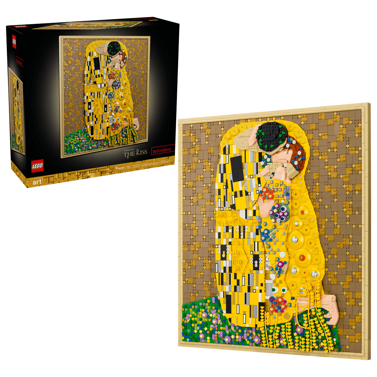 LEGO Art - Gustav Klimt The Kiss - 31221