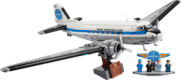 LEGO Icons Douglas™ DC-3™ PAN AM® Airliner Display Model 11378