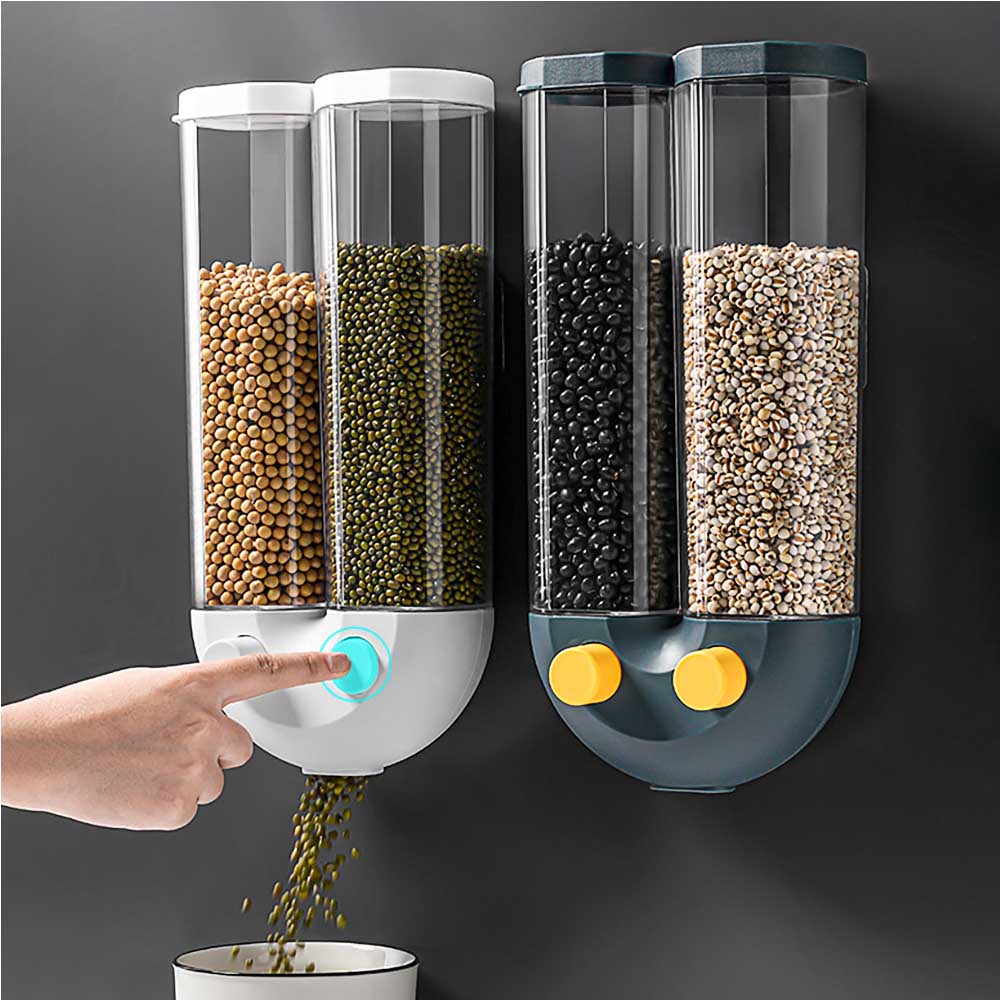 U-shaped double sections miscellaneous grains tank, 1&2 Kg