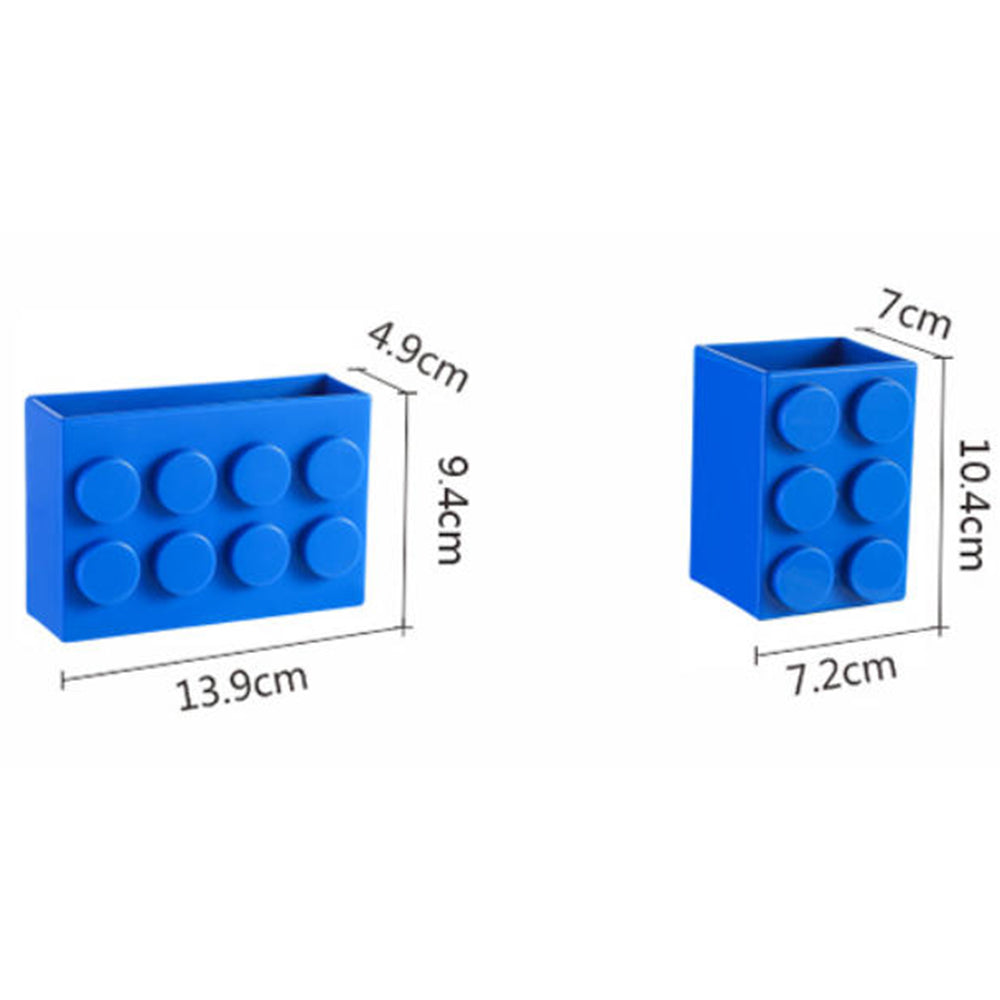 2-Piece Magnetic Block Storage Box Set