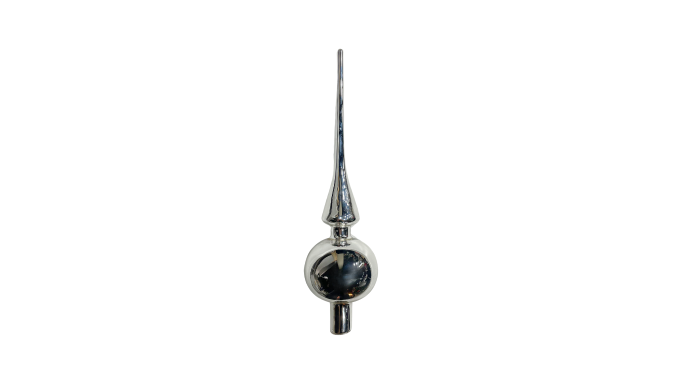 Silver Christmas Tree Top