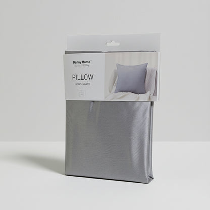 Danny Home Silk Fabric Cushion – Dark Grey  50x50cm