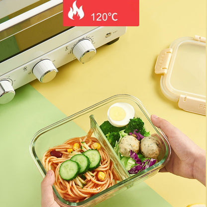 Oven & Microwave Glass Food Storage With Smart Lock Lids 650ml