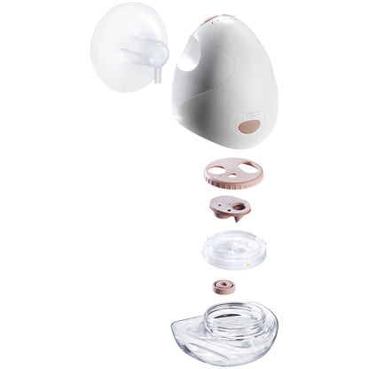 Portable Electric Breast Pump &  Milk Collector Bottles