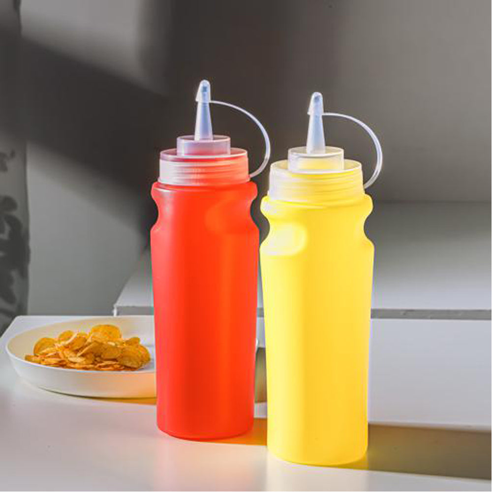 2-Pieces 500ml Red and Yellow Bottle