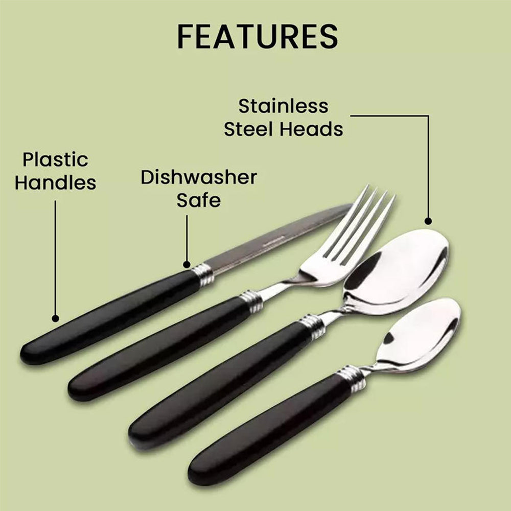 Danny Home 16-Pieces Stainless Steel Cutlery Set