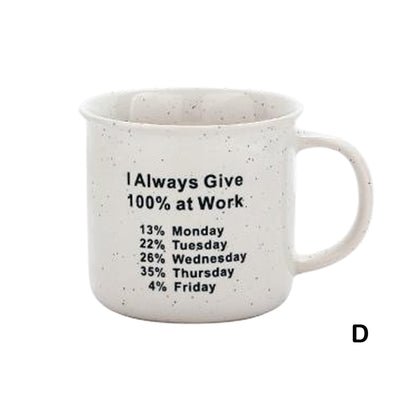 Danny Home 1-Piece Porcelain Printed Mugs – 350ml