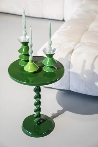 Yack Green Candle Holder (3 pieces) by By-Boo