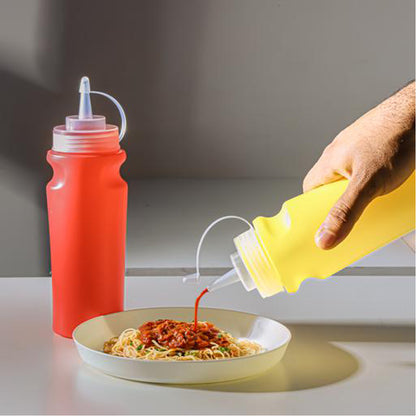 2-Pieces 500ml Red and Yellow Bottle