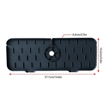Silicone Kitchen Sink Splash Guard Mat