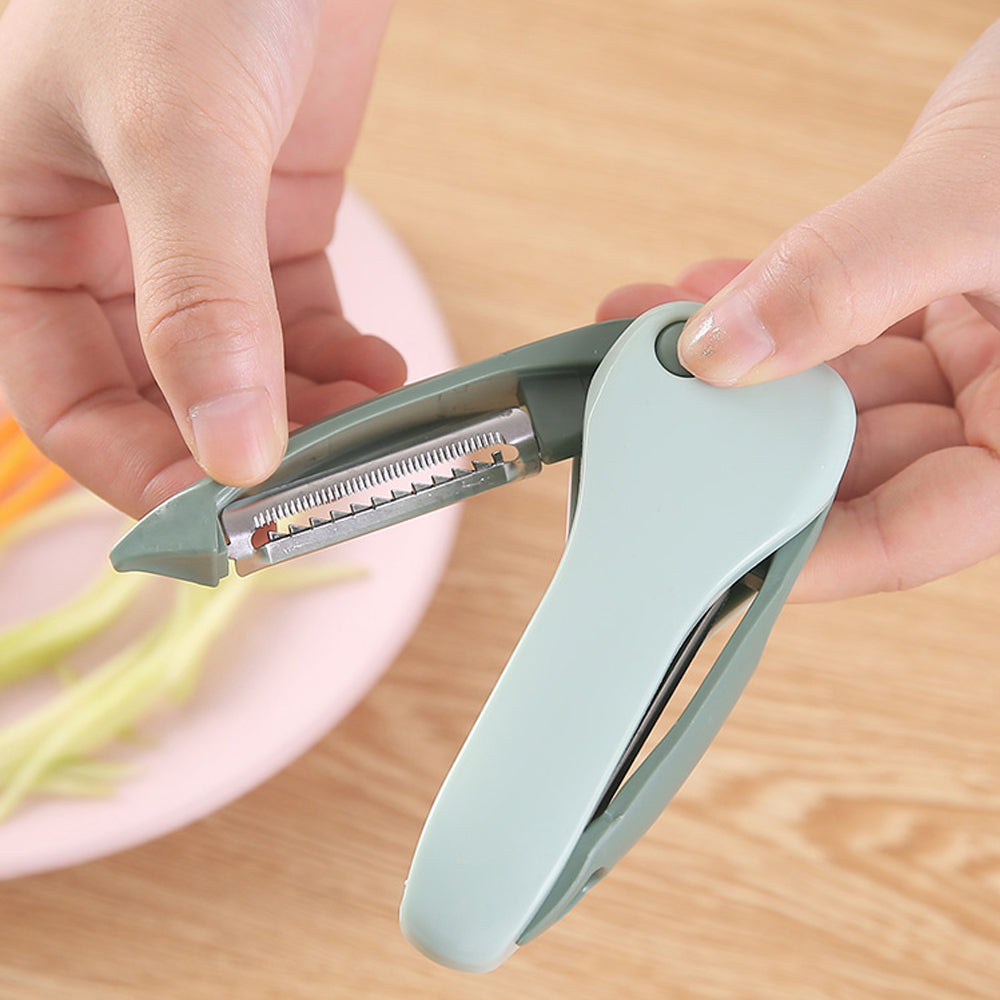 Foldable Peeler, Stainless Steel Fruit Peeling Knife