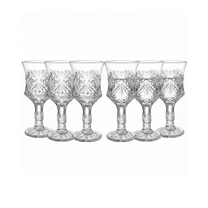 6-Pcs Clear Glass Liqueur Set 40-ml #221
