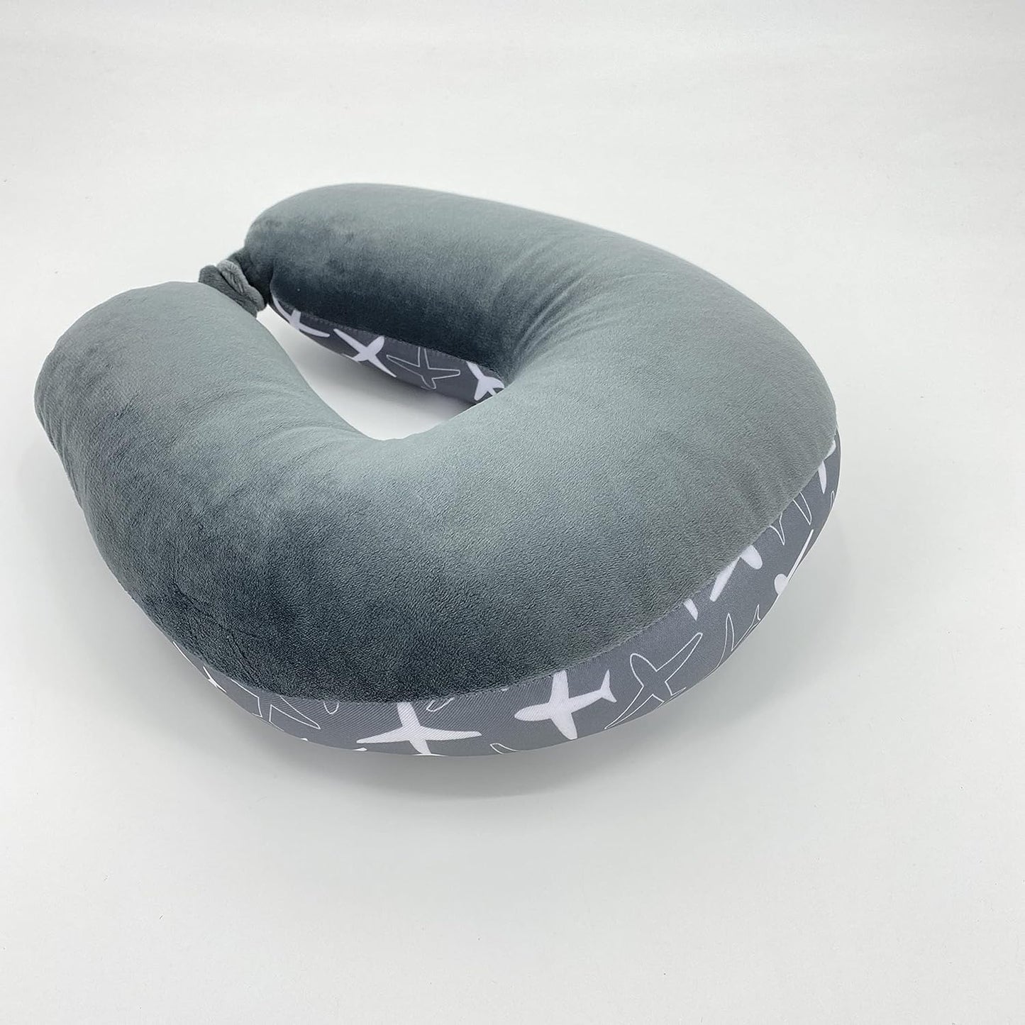 U-Shaped Travel Neck Pillow with 360-Degree Head Support