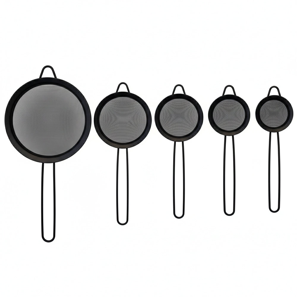 Premium Stainless Steel Strainer Black