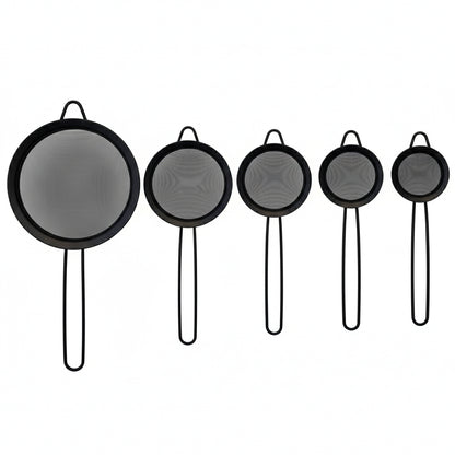 Premium Stainless Steel Strainer Black