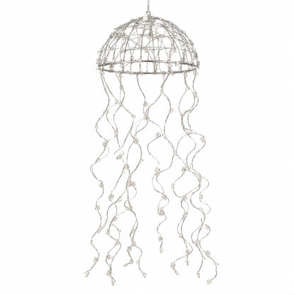 Luca Lighting Silver Wire Chandelier Half Dome – 160 LED
