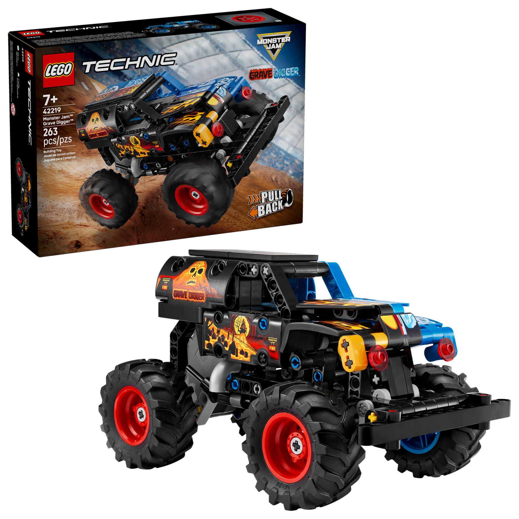 Monster Jam™ Grave Digger™ Fire and Ice