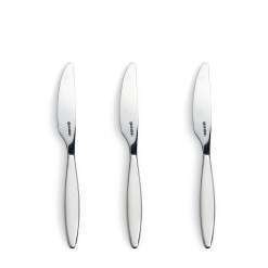 Guzzini Set of 3 Stainless Steel Ergonomic Knives