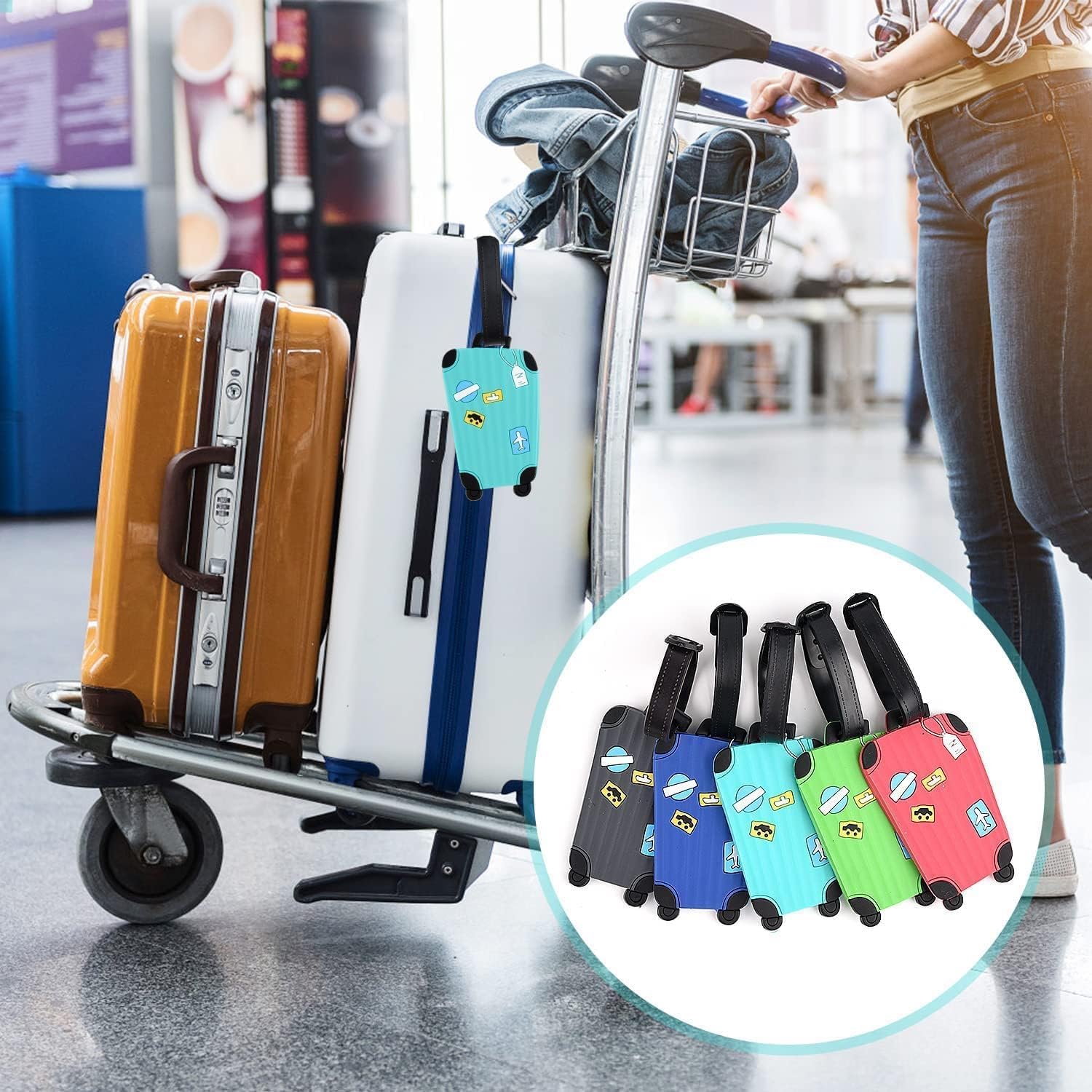 Silicone Travel Luggage Tags