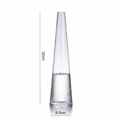 Danny Home Clear Glass Plant Vase 32cm