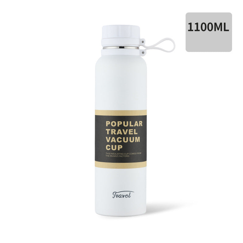 1100-ml Portable Stainless Steel Insulation Pot Spray Plastic with Handle
