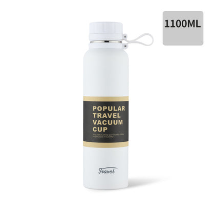1100-ml Portable Stainless Steel Insulation Pot Spray Plastic with Handle