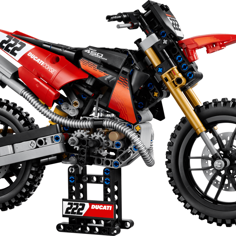 LEGO Technic - Ducati Desmo450 MX Factory Motorcycle - 42238