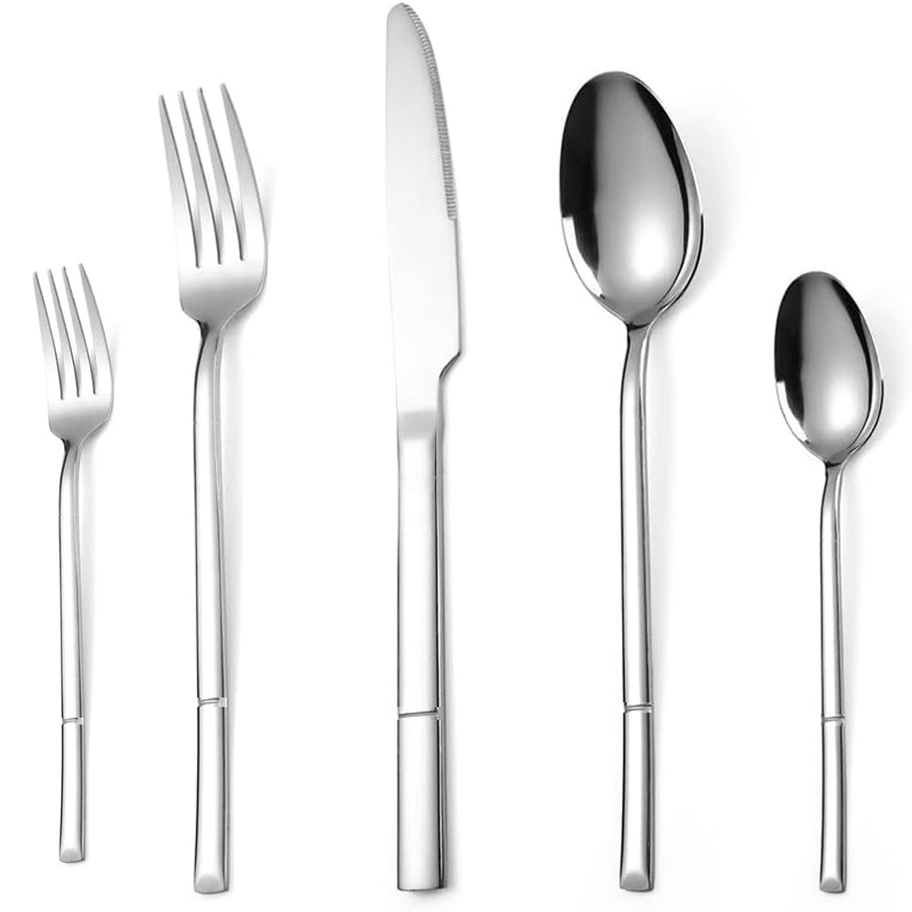 Danny Home 6-Pieces Stainless Steel Forks Silverware Flatware