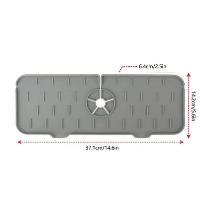Silicone Kitchen Sink Splash Guard Mat