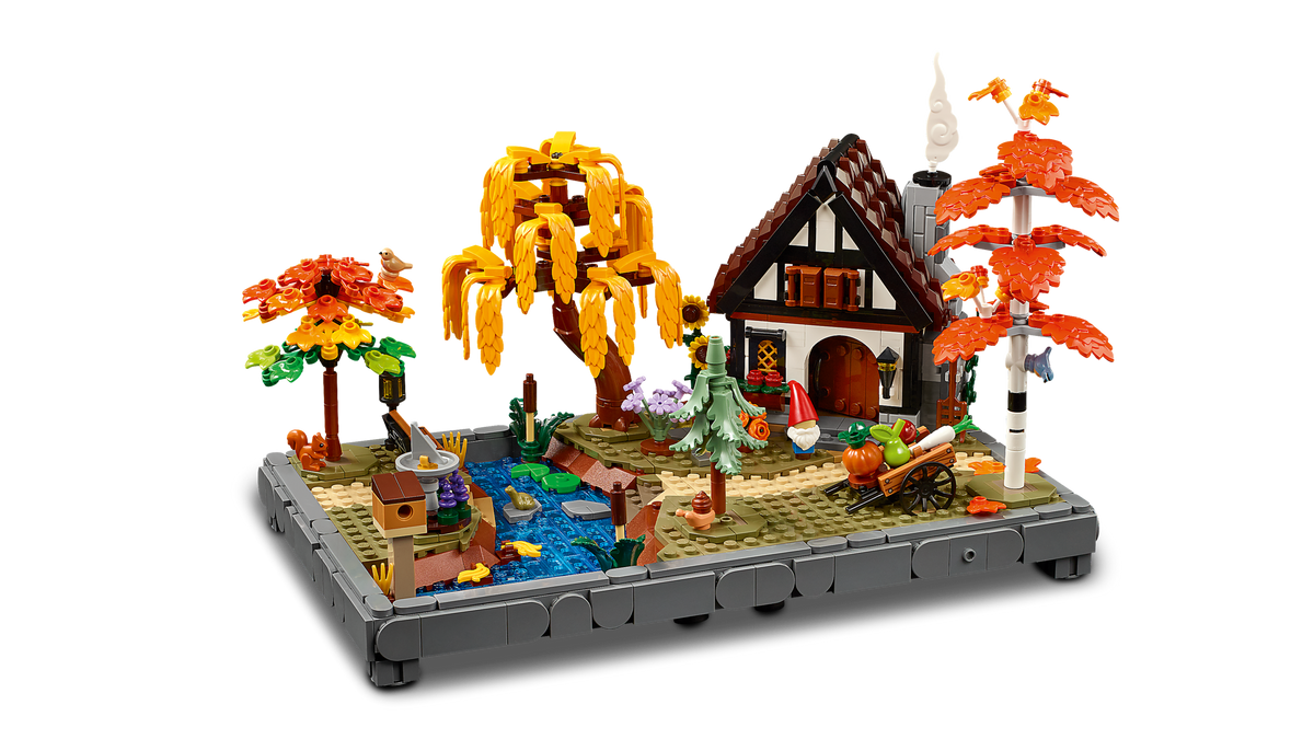 Autumn Cottage Garden