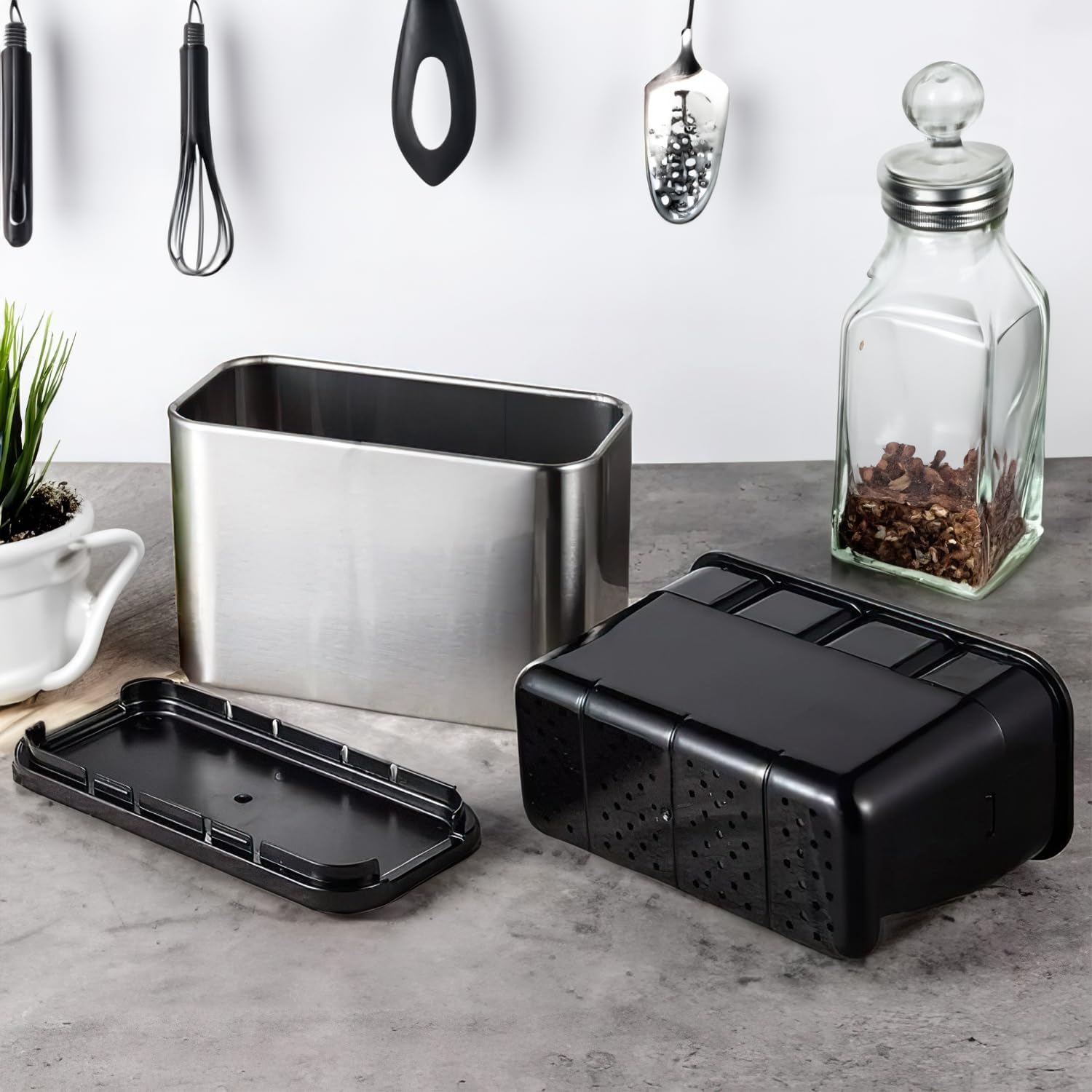 Stainless Steel Kitchen Utensils Holder