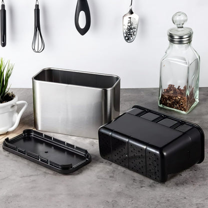 Stainless Steel Kitchen Utensils Holder